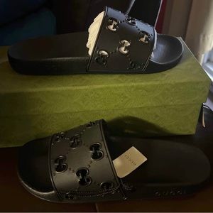 Brand new Gucci slides